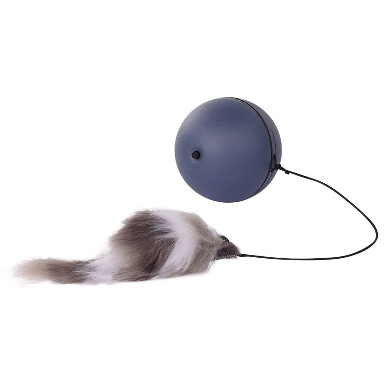 Automatic Mouse Teaser Ball – Smart Rolling Toy for Cats Dogs