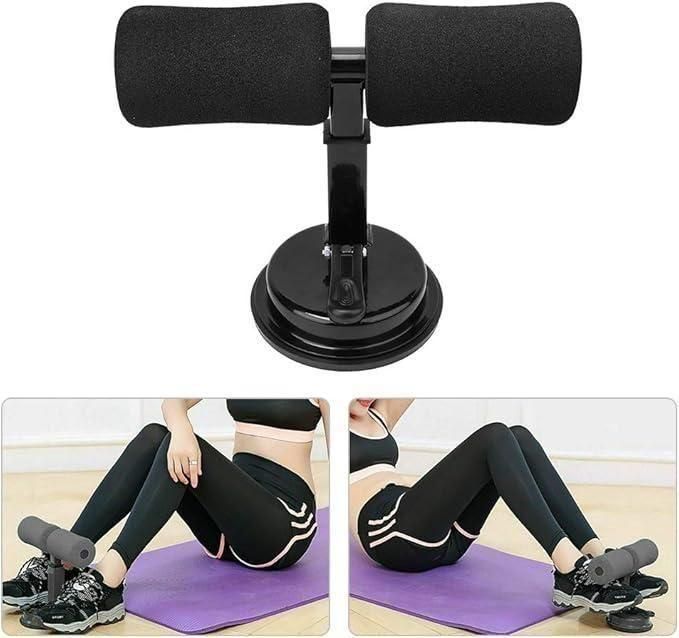 Portable Adjustable Sit-Up Bar with Self-Suction