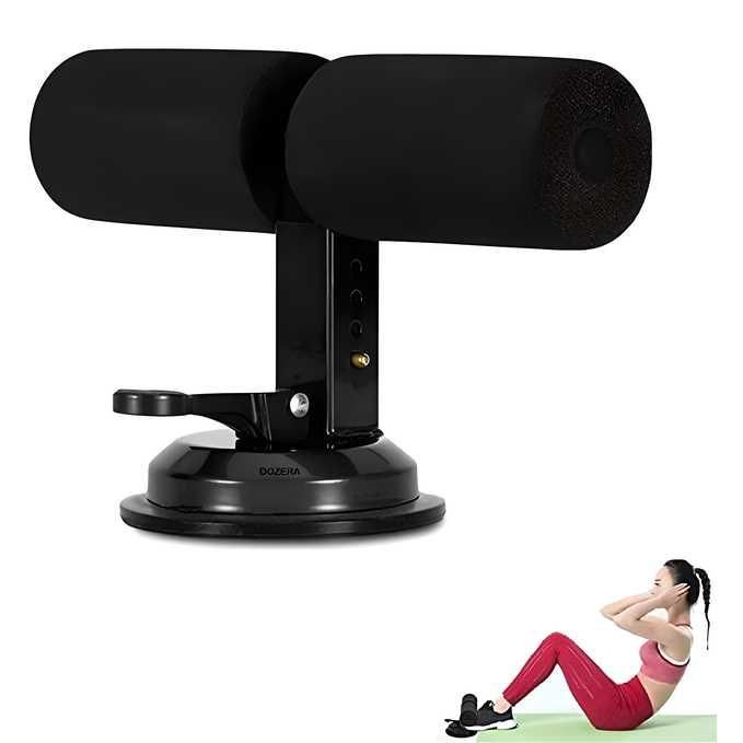 Portable Adjustable Sit-Up Bar with Self-Suction