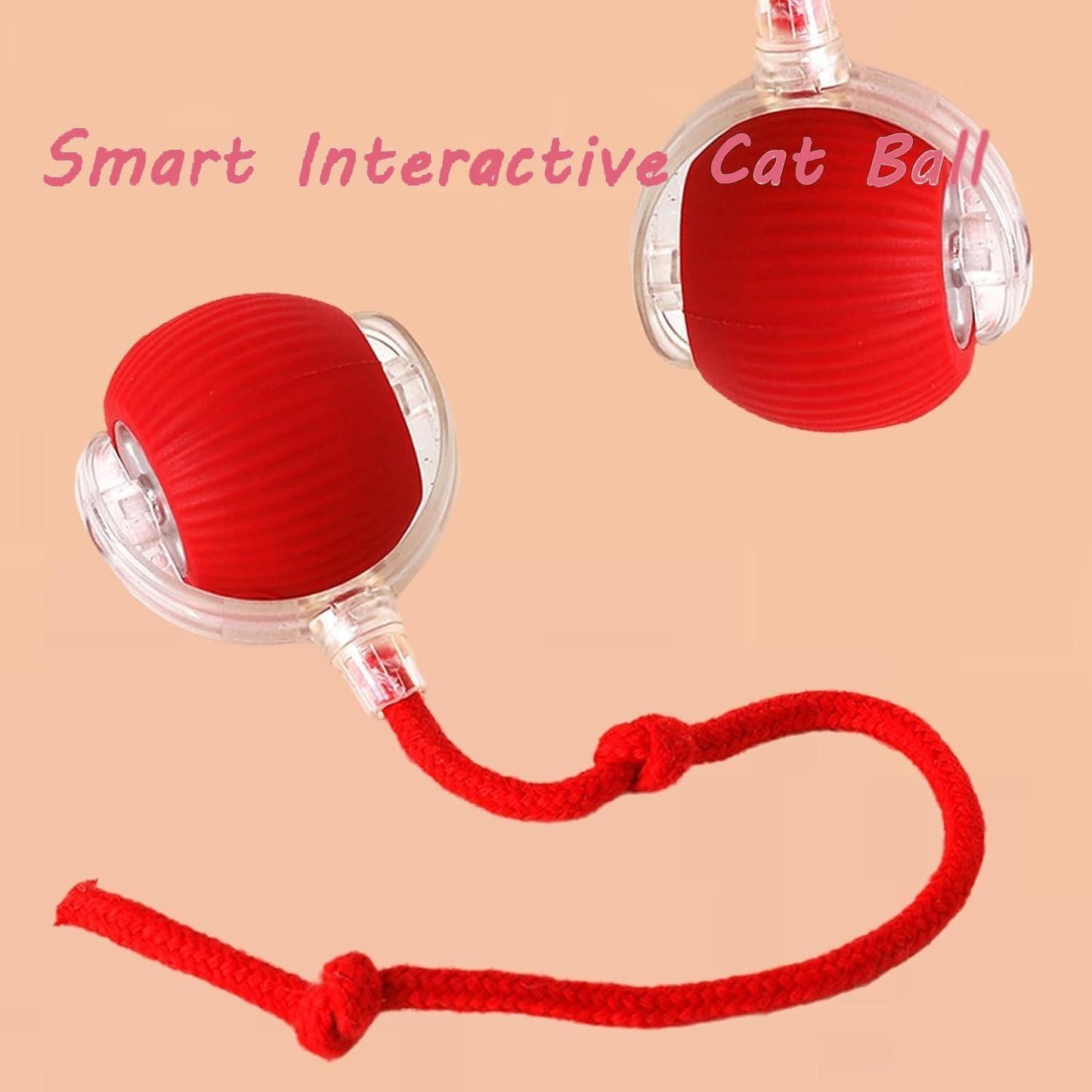 Pet Rolling Ball, Smart Self Running Ball Toy