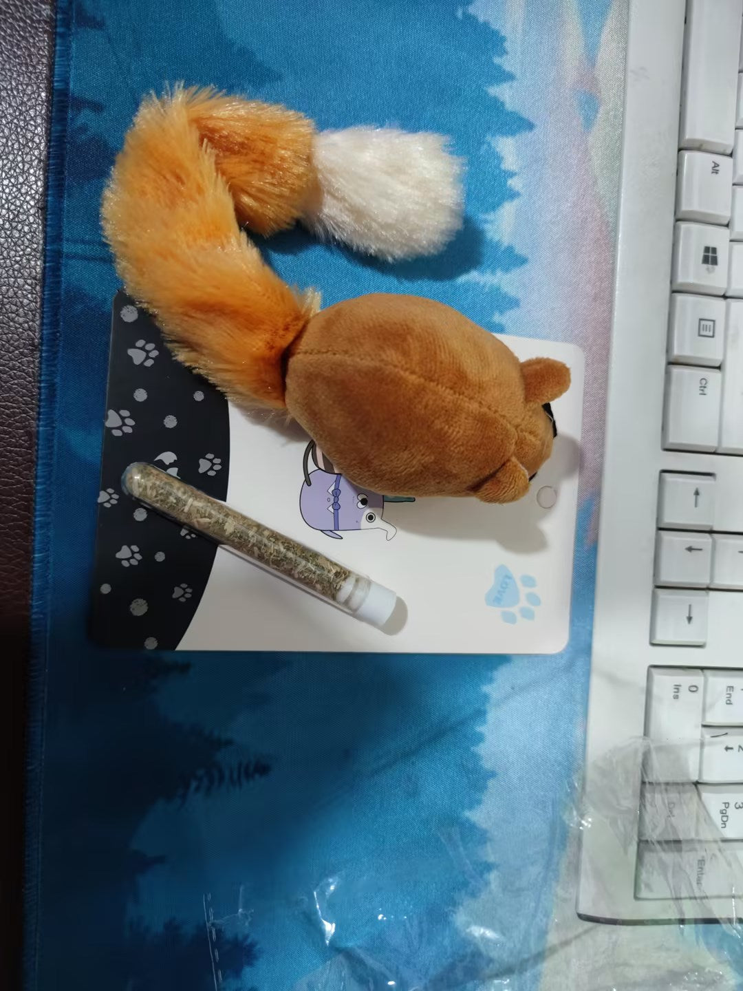 Long Tail Mouse Teaser Toy – Interactive Cat Play Toy