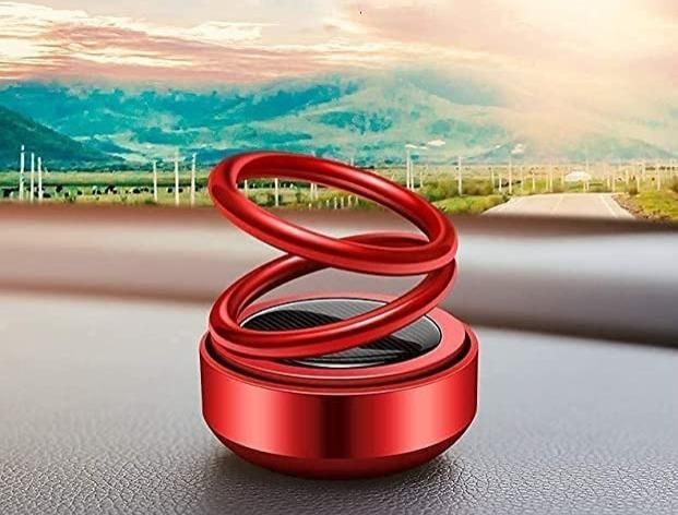 Solar Rotating Air Freshener – Long-Lasting French Fragrance