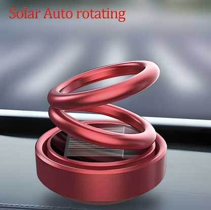 Solar Rotating Air Freshener – Long-Lasting French Fragrance