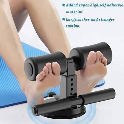 Portable Adjustable Sit-Up Bar with Self-Suction