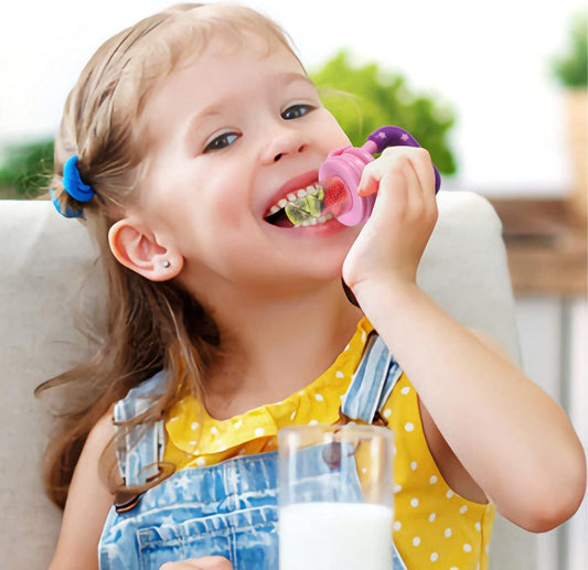 BPA-Free Silicone Baby Fruit Pacifiers (Pack of 2)